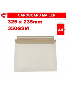 LindCo 325mm x 235mm A4 size 350GSM Semi-rigid mailer, Tough Bag Mailer, Tough Envelope