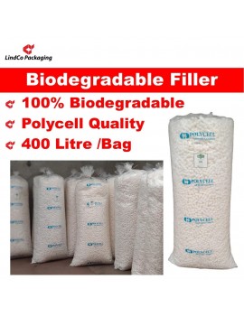 400 Litre BioFill 100% Biodegradable Void Fill Polycell Loose Packing Peanuts