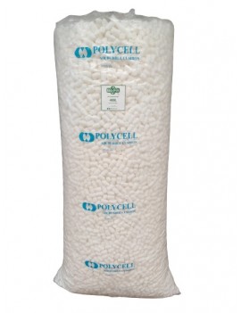 400 Litre BioFill - 100% Biodegradable Void Fill Polycell Loose Packing Peanuts