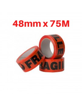 (48mm x 75M) 45um FRAGILE Packing/box sealing Tape roll
