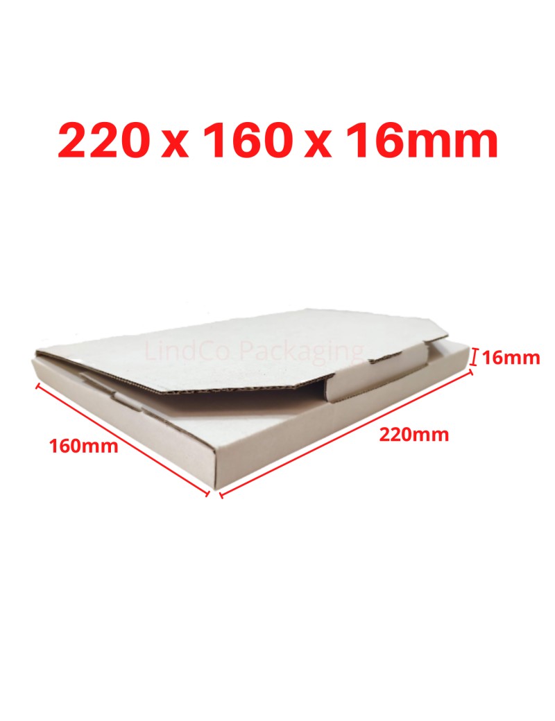 LindCo A5 Flat box cardboard box mailer - premium industrial protective packaging material @LindCo Packaging