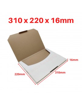 Boxmore Super Flat Die cut box cardboard box mailer - premium light-weight industrial protective packaging material
