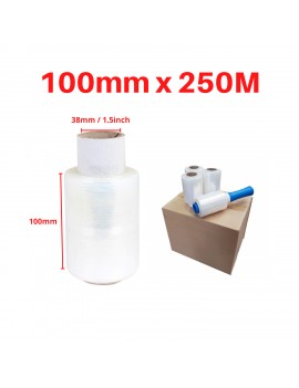 LindCo Clear Heavy-duty bundling film mini wrap roll - premium industrial protective packaging material @LindCo Packaging