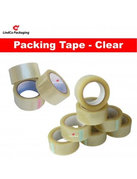 LindCo Premium 45u Clear packing tape - premium industrial protective packaging material @LindCo Packaging