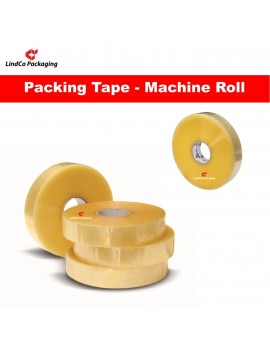 LindCo Premium Clear Machine use packing tape - premium industrial protective packaging material @LindCo Packaging