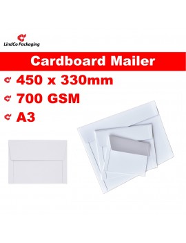 LindCo A3 Rigid mailer box/envelope - premium industrial protective packaging material @LindCo Packaging