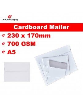 LindCo A5 Rigid mailer box/envelope - premium industrial protective packaging material @LindCo Packaging